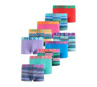 Next Boxers opal / bleu cyan / vert gazon / lilas / rose / rouge orangé, Taille L