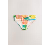 Next Bright Fruit Stripe Roll Top Bikini Bottoms
