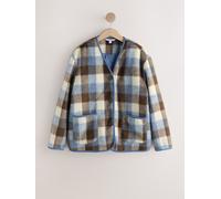 Next Brown/Blue Check Checked Jacket