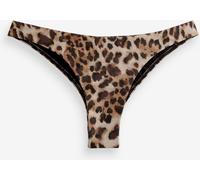 Next Brown Leopard Brazilian Bikini Bottoms