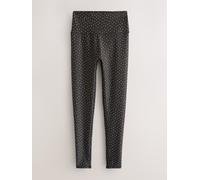Next Brown Polka Dot Active Print Power Sports Leggings