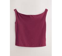 Next Burgundy Red Open Neck Vest