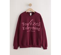 Next Burgundy Red Tea Sweatshirt