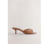 Next Camel Forever Comfort Twist Hardware Mules