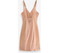 Next Caramel Nude Firm Tummy Control Lace Wear Your Own Bra Slip