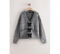 Next Cardigan à poche boutonnée avec naud