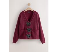 Next Cardigan à poche boutonnée avec naud