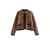Next Cardigan beige clair / marron / cognac, Taille 4XL-5XL