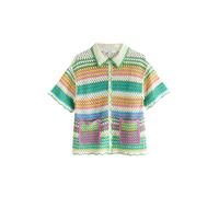 Next Cardigan beige clair / vert / orange / rose clair, Taille XXL