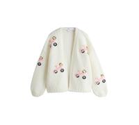 Next Cardigan écru / gris / rose / noir, Taille XXL-XXXL