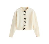 Next Cardigan écru / noir, Taille 4XL-5XL