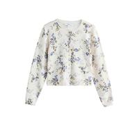 Next Cardigan écru / vert / bleu violet, Taille XXL-XXXL