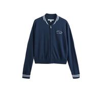 Next Cardigan 'Rich' bleu marine / blanc, Taille 4XL-5XL