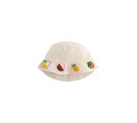Next Chapeau crème / jaune / vert / rouge, Taille 56