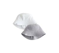 Next Chapeau gris / blanc, Taille 48