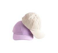 Next Chapeau jaune pastel / violet, Taille 57