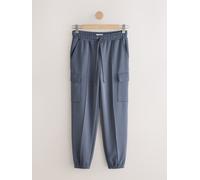 Next Charcoal Grey N. Premium Cargo Pocket Cuffed Joggers