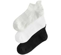 Next Chaussettes '3-er Pack' gris / noir / blanc, Taille 36-41