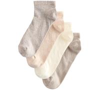 Next Chaussettes beige / beige foncé / jaune pastel / gris, Taille 36-41