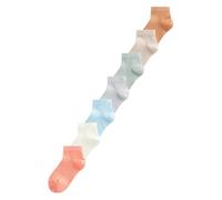Next Chaussettes beige / bleu clair / gris clair / orange / blanc cassé, Taille 37-40