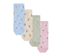 Next Chaussettes beige / bleu clair / kaki / rose clair, Taille 36-41