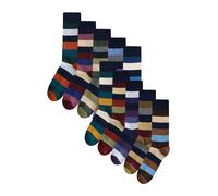 Next Chaussettes beige / bleu / jaune / gris / vert / orange, Taille 43-45
