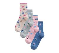 Next Chaussettes beige / opal / gris clair / rose, Taille 36-41