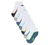Next Chaussettes bleu chiné / gris chiné / rose clair / blanc, Taille 16-18,5