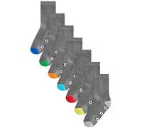 Next Chaussettes bleu clair / gris basalte / noir / blanc, Taille 37-40