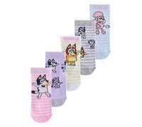 Next Chaussettes bleu clair / jaune pastel / gris / violet / rose, Taille 16-18,5