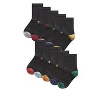 Next Chaussettes bleu / émeraude / rouge / noir, Taille 23-26