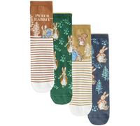 Next Chaussettes bleu foncé / marron / vert / blanc, Taille 36-41