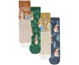 Next Chaussettes bleu foncé / marron / vert / blanc, Taille 36-41