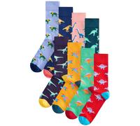Next Chaussettes bleu marine / turquoise / bleu clair / vert foncé / violet foncé / orange / rose / rouge, Taille 46-49