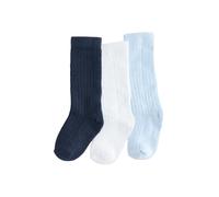Next Chaussettes bleu nuit / bleu pastel / blanc, Taille 0-3 mths