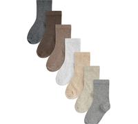 Next Chaussettes camel / chocolat / noisette / taupe / graphite / gris fumé / gris chiné, Taille 16-18,5