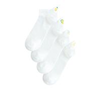 Next Chaussettes citron / vert / blanc, Taille 36-41