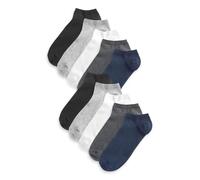 NEXT Chaussettes de Sport Homme - Extensibles et Riches en Coton (Lot de 10) Multi-couleurs EU 43-45