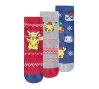 Next Chaussettes gentiane / jaune / gris chiné / rouge, Taille 31-36