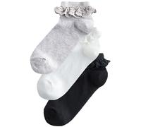 Next Chaussettes gris chiné / noir / blanc, Taille 36-41