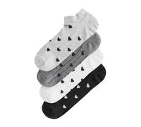 Next Chaussettes gris clair / noir / blanc, Taille 36-41