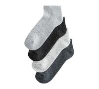 Next Chaussettes gris / gris foncé / noir / blanc, Taille 36-41