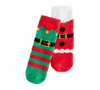 Next Chaussettes jaune / roseau / rouge / noir, Taille 26,5-30,5