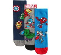 Next Chaussettes marine / azur / gris / rouge foncé, Taille 41-44