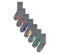Next Chaussettes marine / marron / jaune / graphite, Taille 23-26