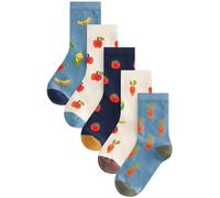 Next Chaussettes marine / saphir / rouge / blanc, Taille 19-22