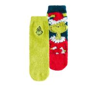 Next Chaussettes pomme / vert foncé / rouge / blanc, Taille 31-36