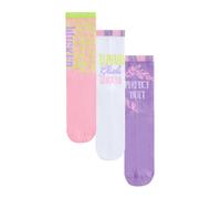 Next Chaussettes pomme / violet / rose clair / blanc, Taille 36-41