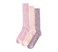 Next Chaussettes poudre / éosine / rose foncé / blanc, Taille 36-41