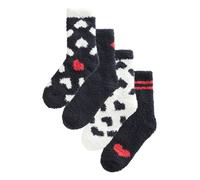Next Chaussettes rouge / noir / blanc, Taille 36-41